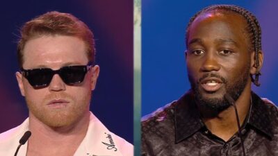 Canelo-Crawford Riyadh Press Conference